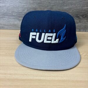 Dallas Fuel Hat Cap Snapback Blue Overwatch League Gaming New Era